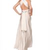 Women's Sexy Long Party Dress Club Floor-Length Summer Backless Bandage Maxi Dress - Image 7