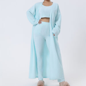 Cozy Pajama Set, 3 Piece Lounge Set, Cute Loungewear, Warm Suit Sets, Matching Set