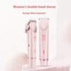 2 In 1 Hair Remover Women's Double Head Shaver Private Pubic Hair - Image 6