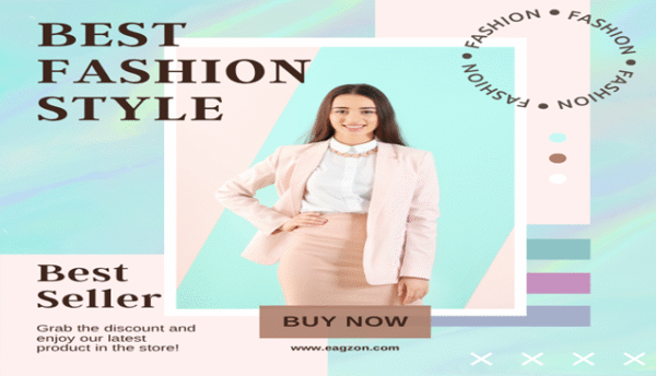 Eagzon Soft Pink Brown Gradien Blue Best Fashion Style Product Discount Buy Now Instagram Post