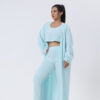 Cozy Pajama Set, 3 Piece Lounge Set, Cute Loungewear, Warm Suit Sets, Matching Set - Image 3