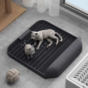 Cat Litter Box Pedal Mat – Non-Slip, Easy-Clean Pet Litter Pad for Cats