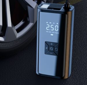 High-Handed Portable Wireless Inflator Pump – Compact Car & Bike Air Pump