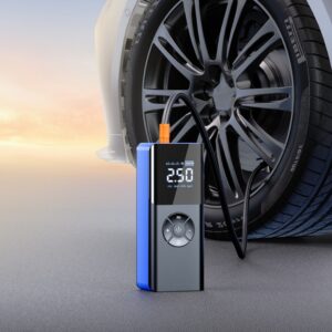 Wireless Portable Car Tire Inflator – Digital Display, High-Power, 22-Cylinder Pump