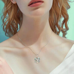 Fashion Owl Pendant Necklace for Girls – Shell Patch Cute Jewelry