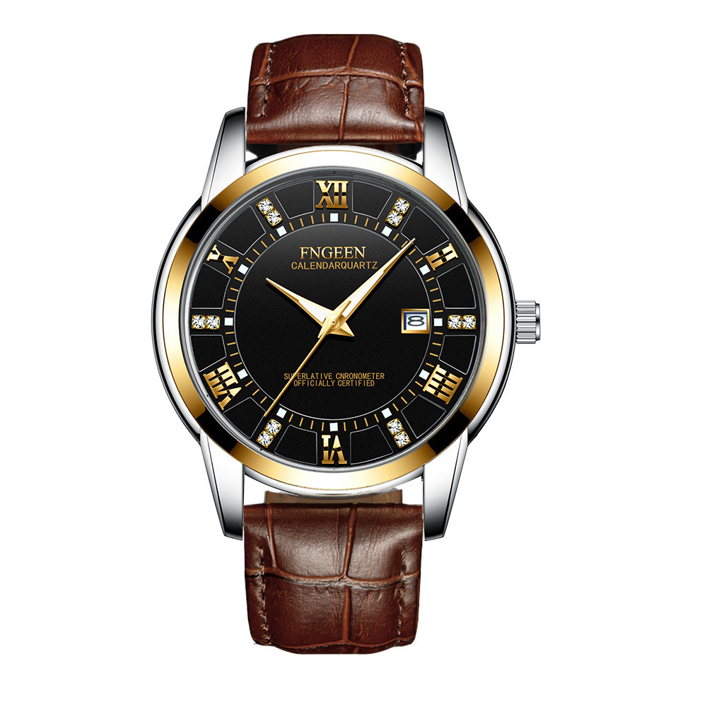 Men's Calendar Fashion Casual Business Ultra-thin Waterproof Quartz Watch - Image 7