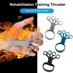 Silicone Finger Exercise Grip Trainer – Hand Strength & Arthritis Relief Tool